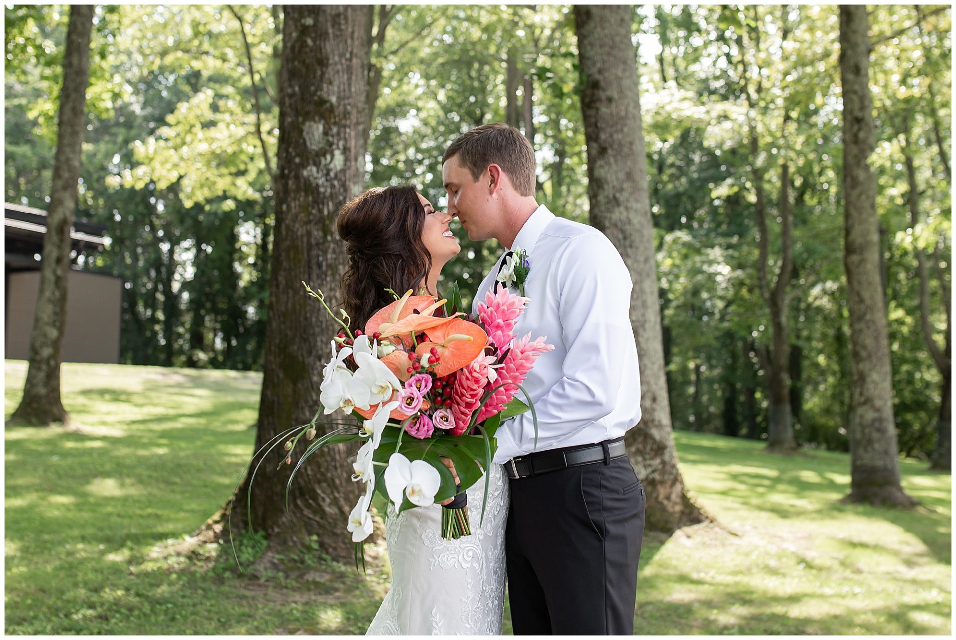 Wedding at The Estate at Cherokee Dock, first look with bride and groom with top Nashville wedding photographer, Melanie Dunn