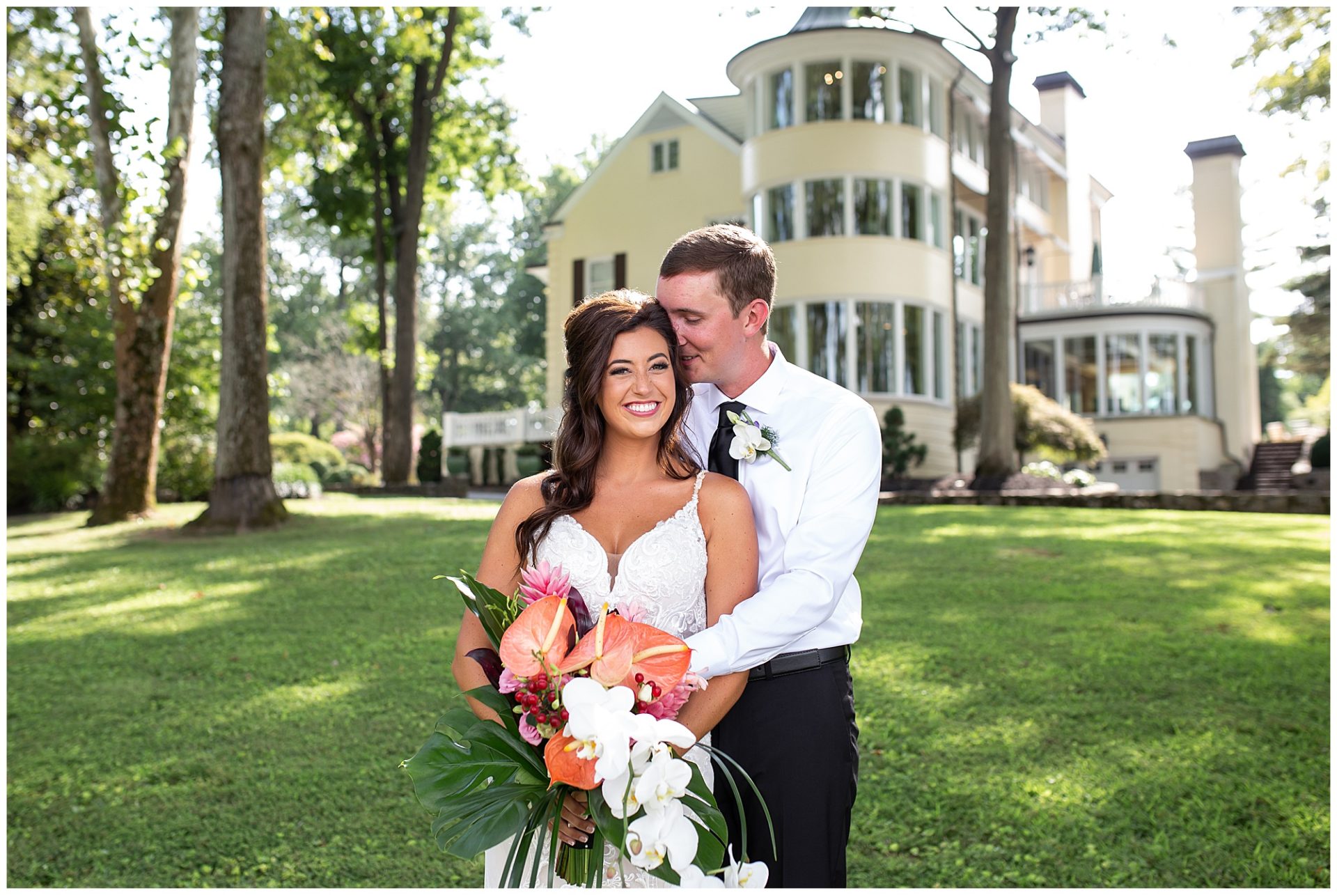 Luxury Wedding at The Estate at Cherokee Dock, bride and groom portraits with top Nashville wedding photographer, Melanie Dunn